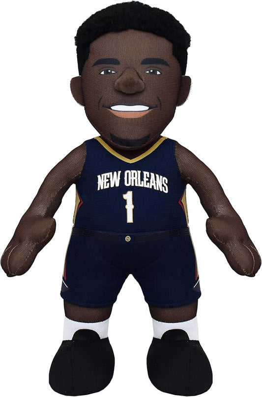 Bleacher Creatures New Orleans Pelicans Zion Williamson 10" Plush Figure- A Superstar for Play or Display