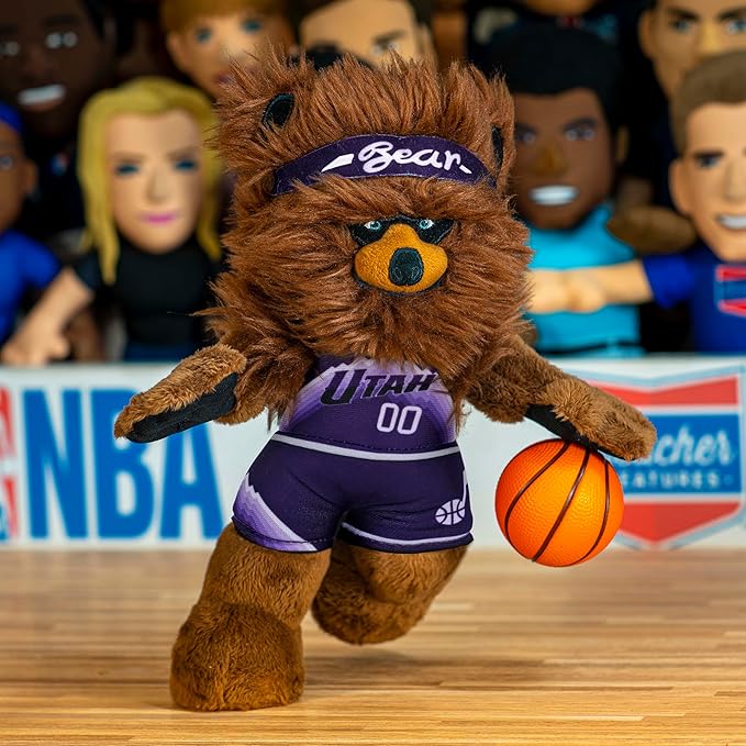 Bleacher Creatures NBA Unisex NBA 10-inch Mascot Plush Doll