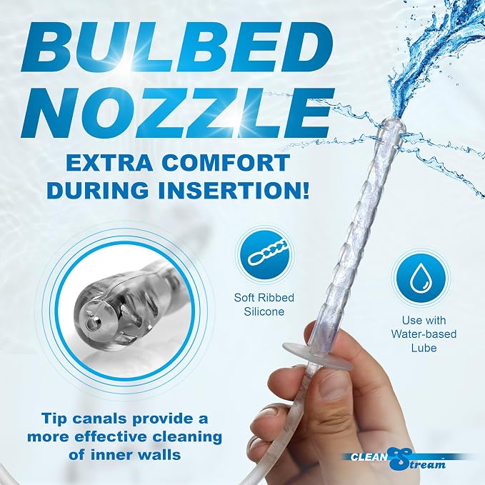 Cleanstream Pump Action Enema Bottle with Flexible Nozzle -300ml