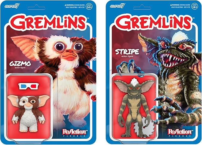Super7 Gremlins Stripe - 3.75" Gremlins Action Figure with Accessory Classic Movie Collectibles and Retro Toys