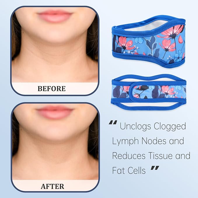 2 Pack Castor Oil Pack Wrap, Reusable Castor Oil Pack Organic Cotton Anti Oil Leak（Oil are Not Include） Flower
