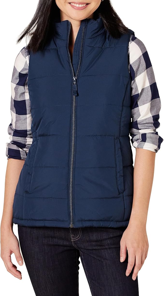 Amazon Essentials Women's Mid-Weight Puffer Vest