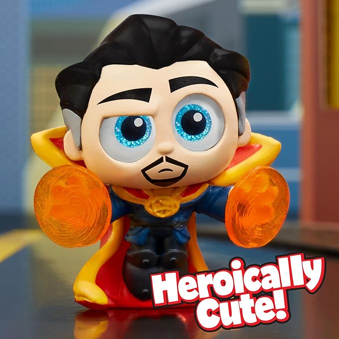Disney Doorables Marvel Action Peek Series 2 - Mystery Collectible Surprise Figures with Cute Details, Mini Size, Big Power, for Fans, Collectors and Kids 5+, Kids Toys for Ages 5 Up by Just Play