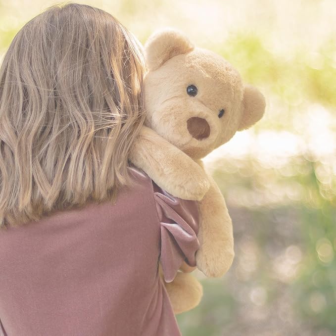 World's Softest Plush Brady Bear, Lushee, Large, 16" Stuffed Animal for Baby, Toddler, Kids, Adults - Soft, Huggable Stuffed Bear- Adorable Toy Made from Kid-Friendly, Quality Materials