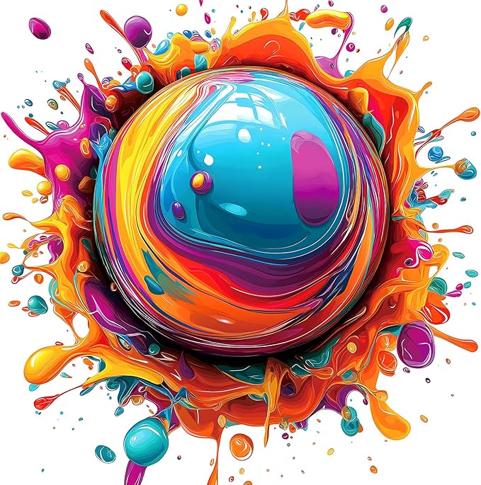 500-Piece Abstract Art Jigsaw Puzzle for Adults - Challenging Gradient Color Design, 20x20 Inch Puzzle - Unique Gift for Art Lovers & Puzzle Enthusiasts