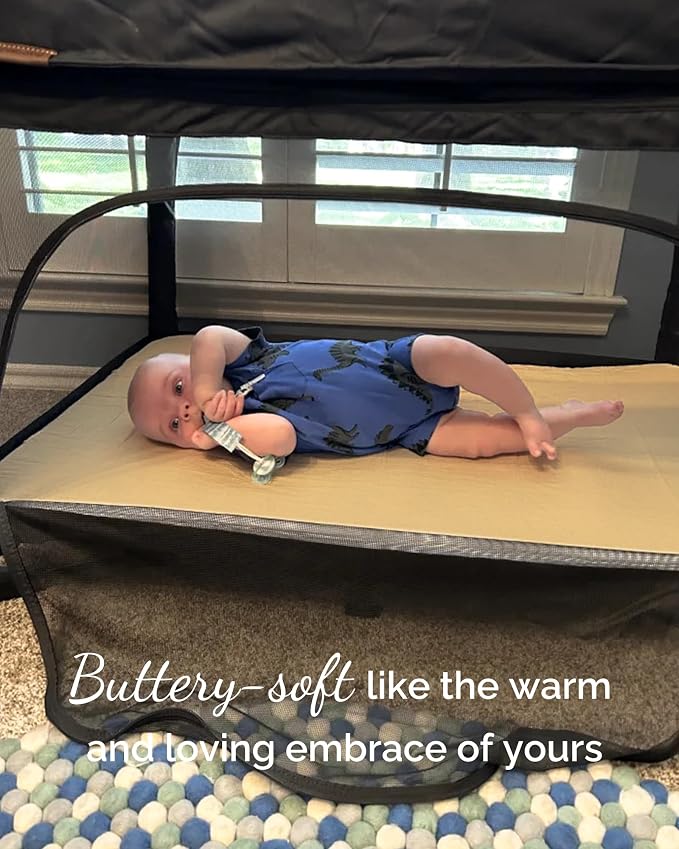 Pack and Play Sheets for Baby Bjorn, Guava Lotus Travel Crib and 24 x 42 Inch Travel Light Playard Mattress – Buttery Soft Jersey Pack n Play Sheets Fitted, Orange Yellow Grey, 3 Pack