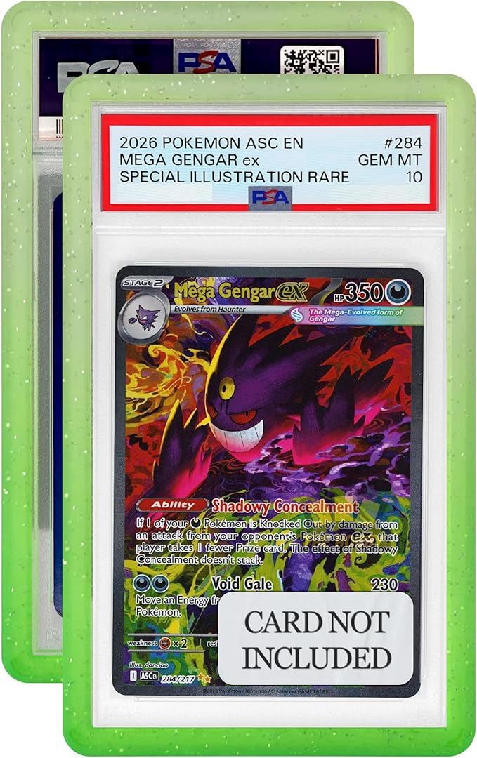 Bumper Guard for PSA Graded Cards ONLY | Limited Edition Gradient Slab Edge Protector | 1 Pack Meadow
