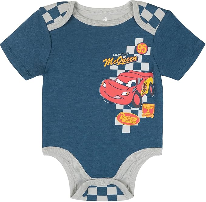 Disney Baby 5 Pack Bodysuits Newborn to Infant Sizes (Newborn - 24 Months)