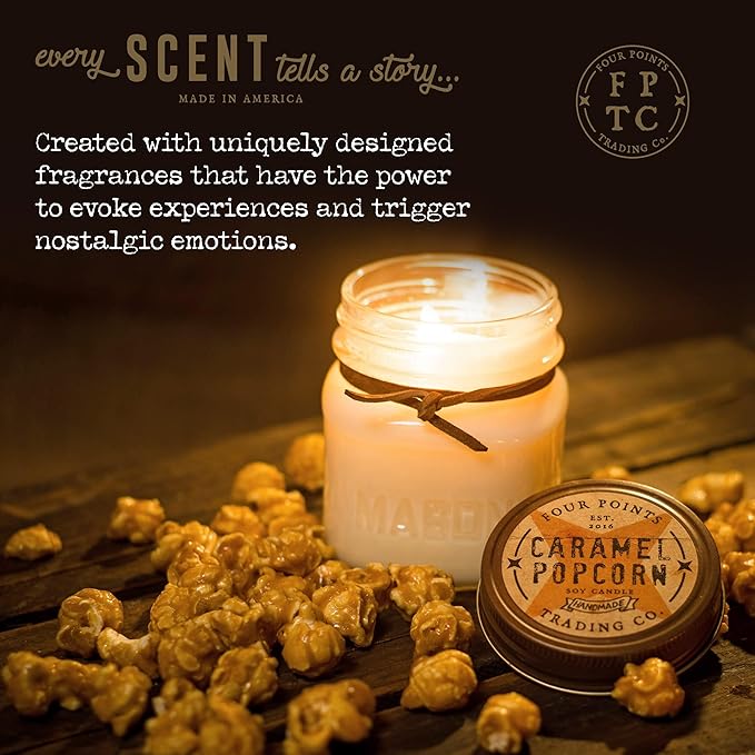 Play Clay Scented 8 Oz Soy Aromatherapy Candle w/Jar - Four Points Trading Co.
