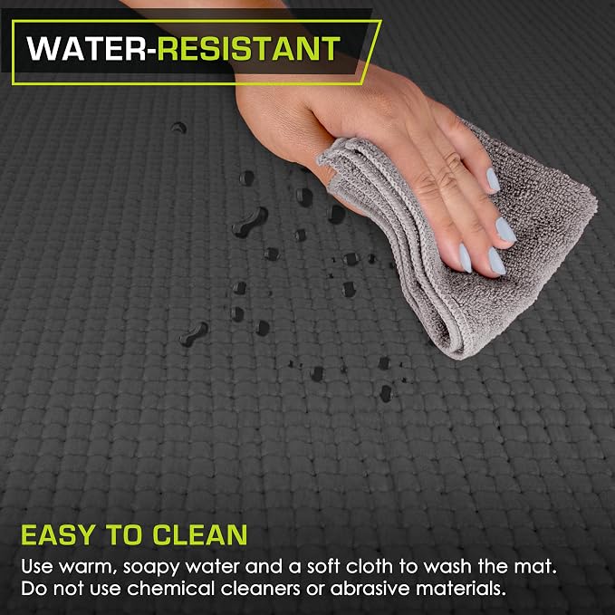 ProsourceFit Original Yoga Exercise Mat 1/4” (6mm) Thick for Comfort and Stability with Carrying Straps, Non Slip –Multiple Colors