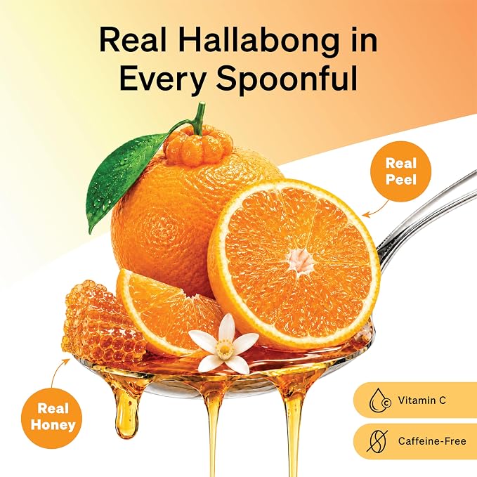 Damtuh Honey Hallabong Tea 2.2 lb Large Jar – Korean Tangerine Marmalade Preserve, Traditional Korean Citrus Honey Tea Base, Family Size