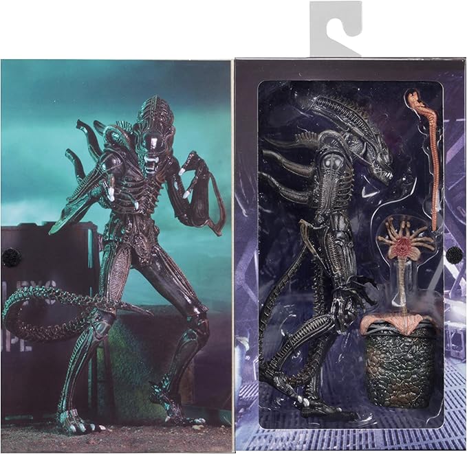 NECA - Alien- 7" Scale Action Figures - Ultimate Warrior - (1986) Brown Alien