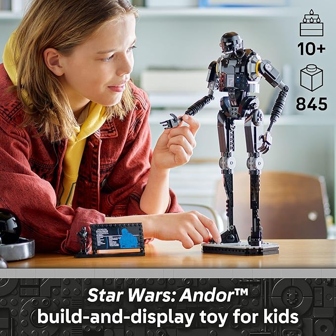 LEGO Star Wars: Andor K-2SO Security Droid - Building Toy for Kids, Ages 10+ - Makes a Great Gift for Boys and Girls - Model Kit and Room Decor Idea for Sci-Fi Adventure Fans - 75434