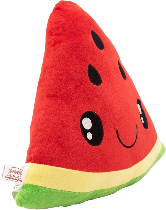 Scentco Smillows - Gourmet Scented Stuffed Plush Pillows (Watermelon) - Accent, Throw, Decorative Pillows - Kids Room Decor, Gift for Kids