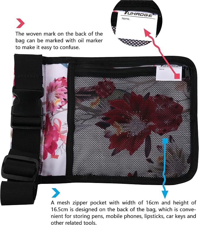 Massage Bottle Bag Massage Oil Holster Lotion Holster Massage Therapist Massage Oil Holster Massage Lotion … (Hua, 2 Bottle)