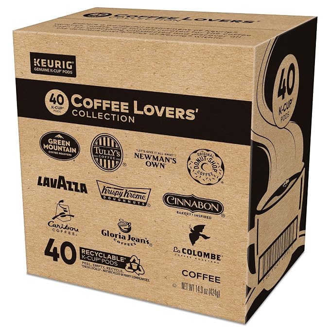 Keurig® Coffee Lover's Collection Variety Pack, Keurig Single Serve K-Cup Pods, 40ct
