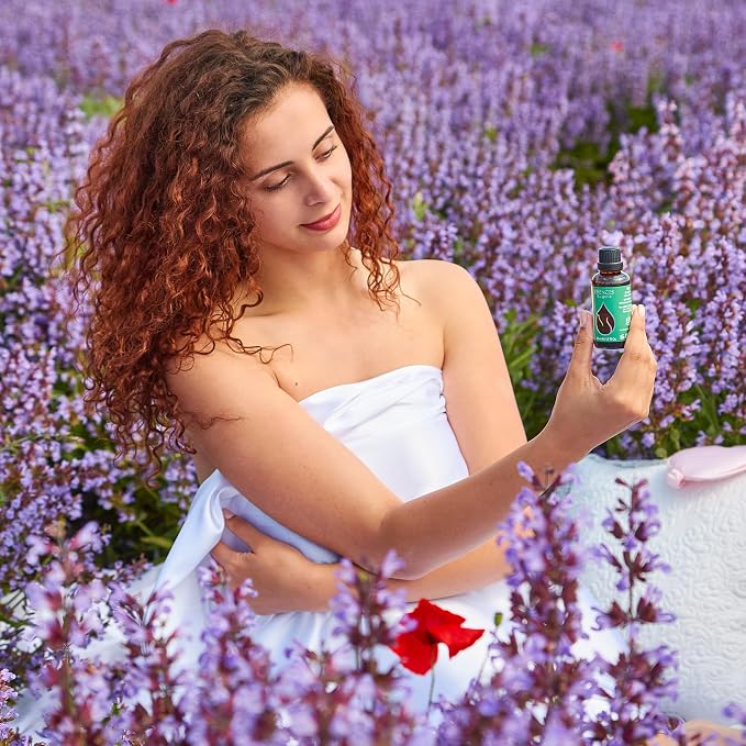 Essences Bulgaria Organic Sage Essential Oil 1,7 Fl Oz | 50ml | Salvia officinalis | 100% Pure and Natural | Undiluted | Therapeutic Grade | Family Owned Farm | Steam-Distilled | Non-GMO | Vegan