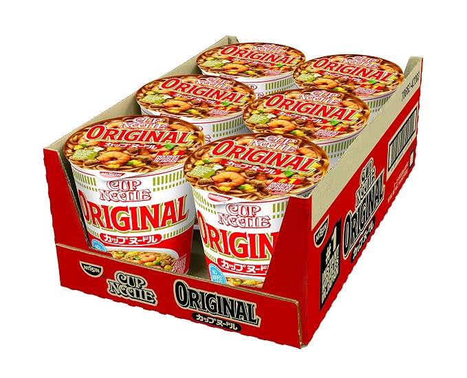 Nissin Cup Noodle Ramen Noodle Soup,Original,2.4 Ounce,(Pack of 12)