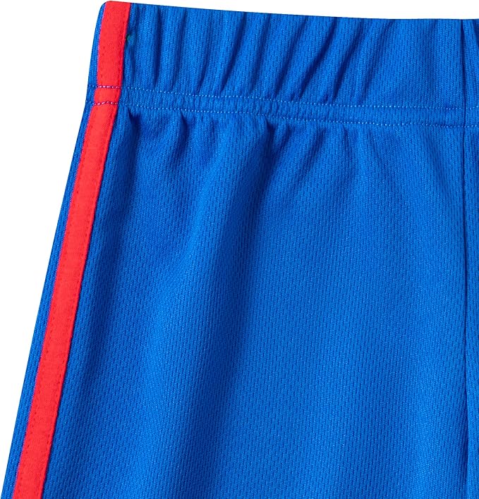 Marvel Avengers Spider-Man Boys’ T-Shirt and Short Set for Toddler and Little Kids – Blue/Red