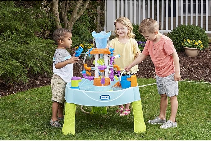 Little Tikes Flowin' Fun Water Table, 2 + years with 13 Interchangeable Pipes