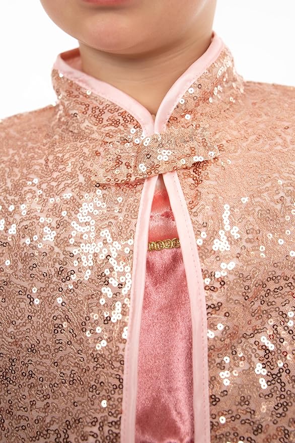 Little Adventures Shimmer Cloak Costume Dressup Ages 3-8 Machine Washable Child Pretend Play& Party Dress Up with No Glitter
