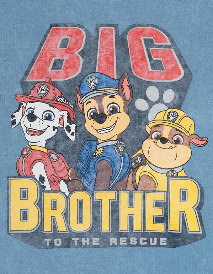Paw Patrol Birthday T-Shirt Toddler to Little Kid Sizes (2T - 7-8)