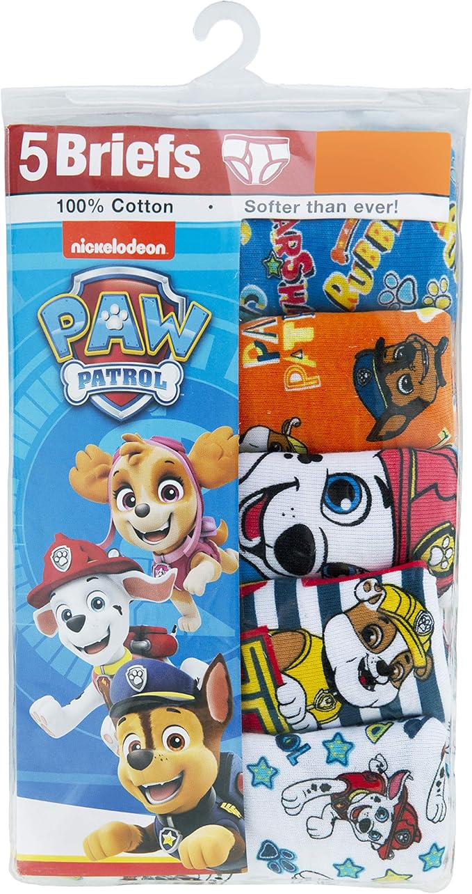 Paw Patrol Boys' Underwear Multipacks Available With Chase, Skye, Rubble & More in Sizes 18m-6