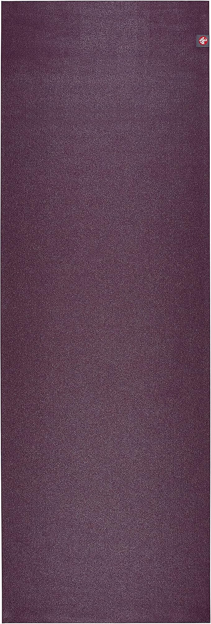 Manduka eKO SuperLite Yoga Mat - 1.5mm Natural Rubber | Foldable & Travel Friendly | Soft Textured Surface | Eco-friendly