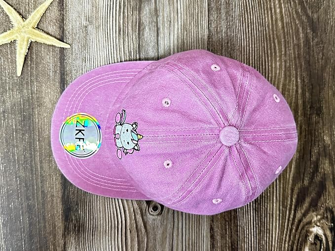 Embroidered Animal Baseball Hats for Boy and Girl