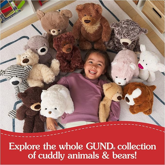 GUND Toothpick Classic Teddy Bear, Premium Stuffed Animal for Ages 1 and Up, Beige, 15”