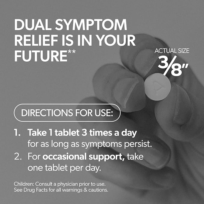 AZO Yeast Plus Dual Homeopathic Yeast Infection Symptom Relief for Women–Vaginal Itching & Burning + Odor & Discharge, Intimate Health Tablets, 2 Pack (60 Count x2), from the #1 Vaginal Health Brand!