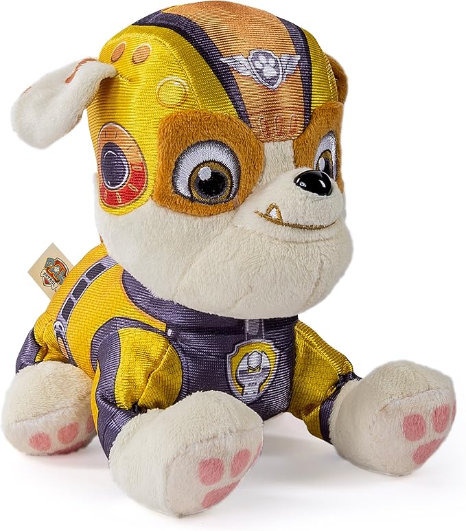 Paw Patrol Air Rescue, 8" Plush Pup Pals, Rubble