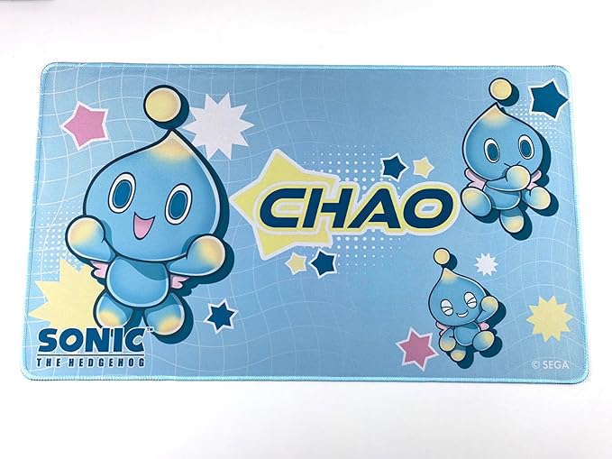 ModernSonic_Chao Playmat, Multi-Functional playmat Serves as Surface for Gaming Comfort and as a Protective Layer for Your Cards, Game Pieces and Table, Made from neoprenepolyester Fabric