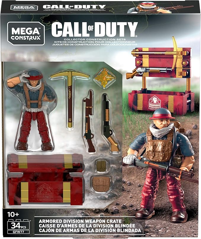 Mega Construx Call of Duty Armored Division Weapon Crate