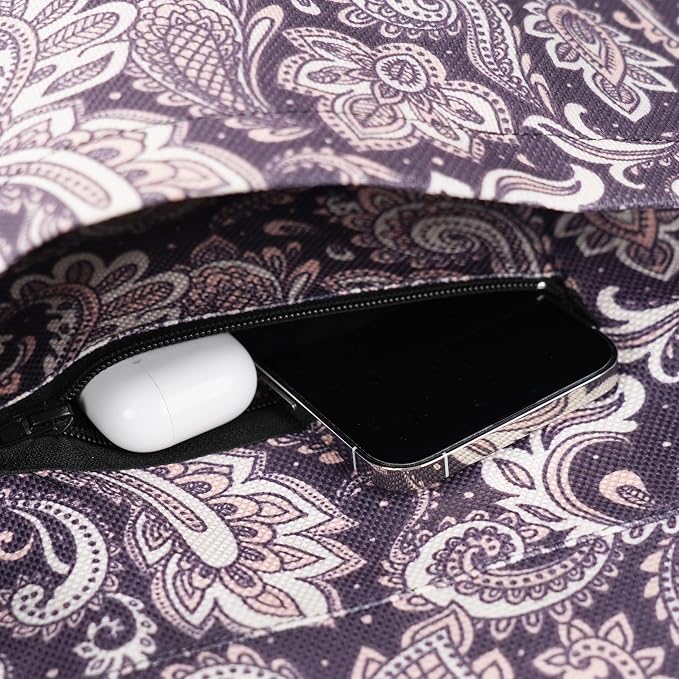 Yoga Mat Bag Yoga Tote Bag with Large Pocket and Zipper Pocket Yoga Mat Bag Carrier Fit Most Size Mats and All You Stuff