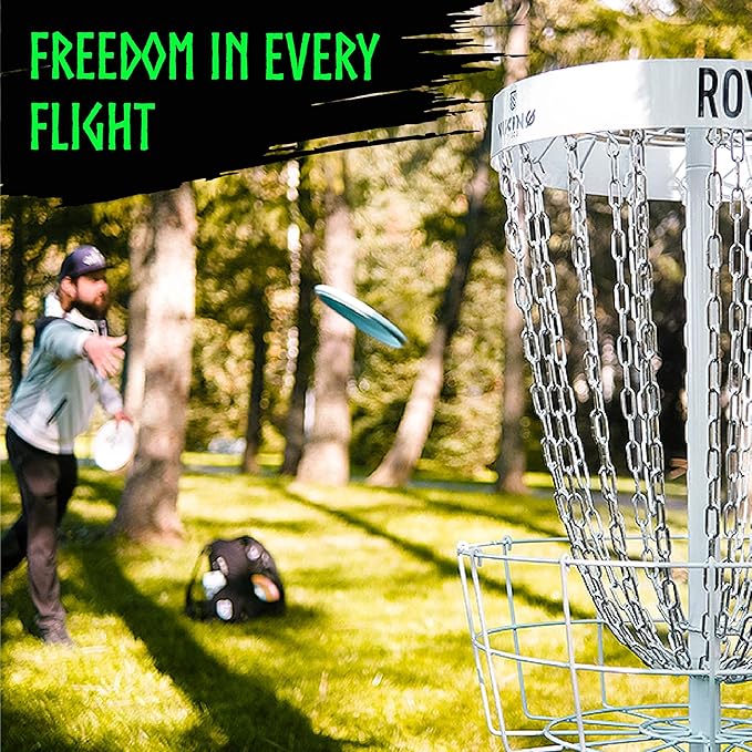 Viking Discs Competition Disc Golf Set - 8 Disc Golf Discs for Any Distance, PDGA Approved - Putter, Mid-Range, Fairway Driver, Distance Driver - Disc Set for Beginners and Professionals