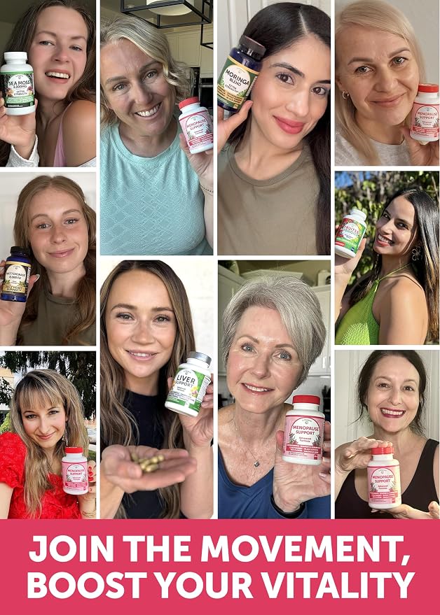 Lunakai USA Made Natural Menopause Supplements for Women – 13-in-1 Menopause Relief for Hot Flashes, Night Sweats, Sleep & Mood Support - 3 Pack