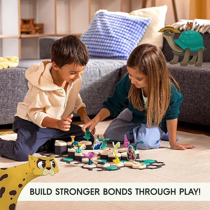 Ravensburger GraviTrax Junior Starter Set XXL - My Planet - Fun and Educational Preschool Marble Run Building Experience - STEM-Friendly, Interactive Learning, MESH Accredited - Kids Age 3 and Older
