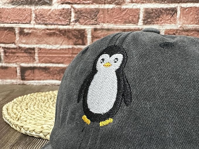 Embroidered Animal Baseball Hats for Boy and Girl