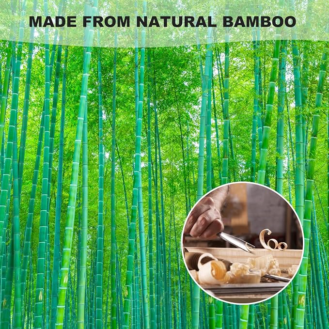 YIMICOO Wooden Bamboo Back Scratcher, 17 Inch Long Handle Back Scratchers for Adults Men Women, with Beautiful Gift Packaging (4 Pack)