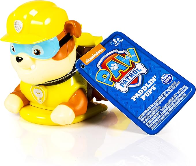 Paw Patrol Bath Paddlin Pup Toy - Rubble
