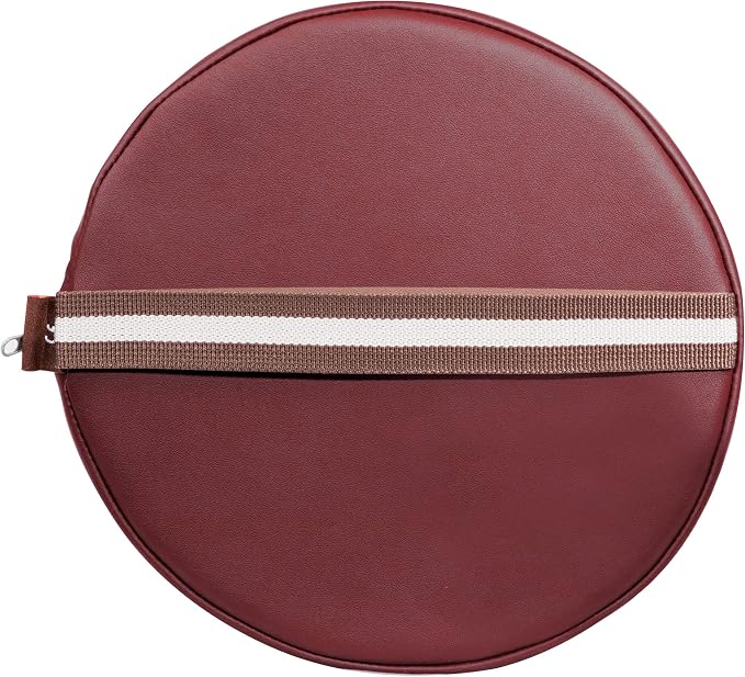 Master Massage 9" Full Round Bolster - Burgundy, 1count