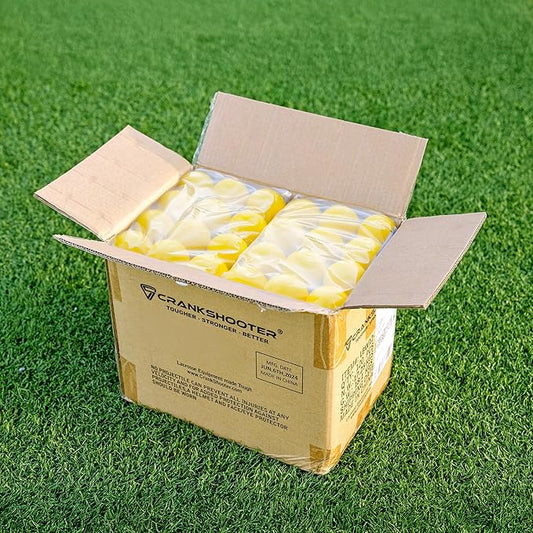 CRANKSHOOTER Lacrosse Practice Balls, Qty 120 (1 Case, 10 Dozen) These are NOT Game Balls