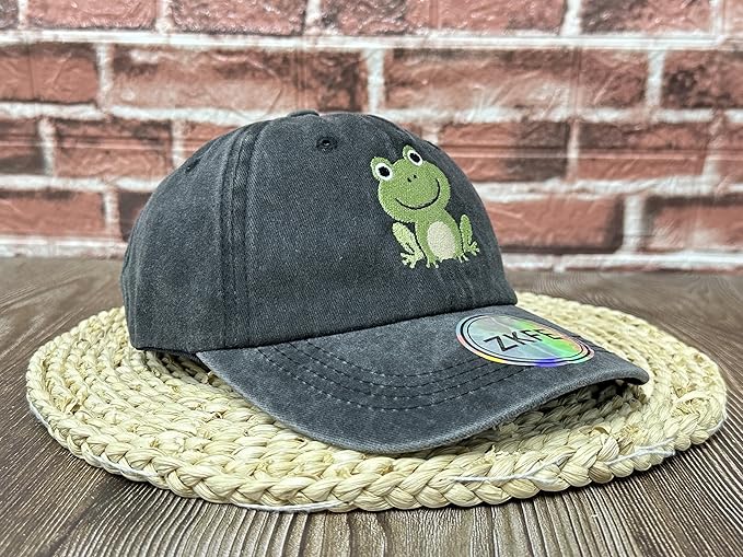 Embroidered Animal Baseball Hats for Boy and Girl