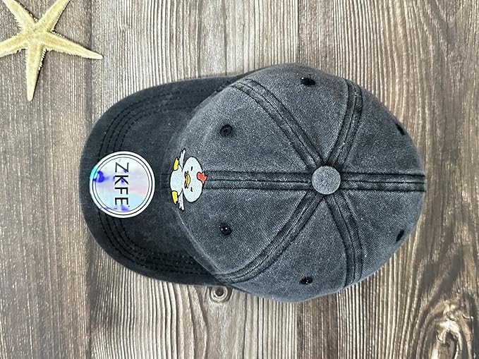 Embroidered Animal Baseball Hats for Boy and Girl