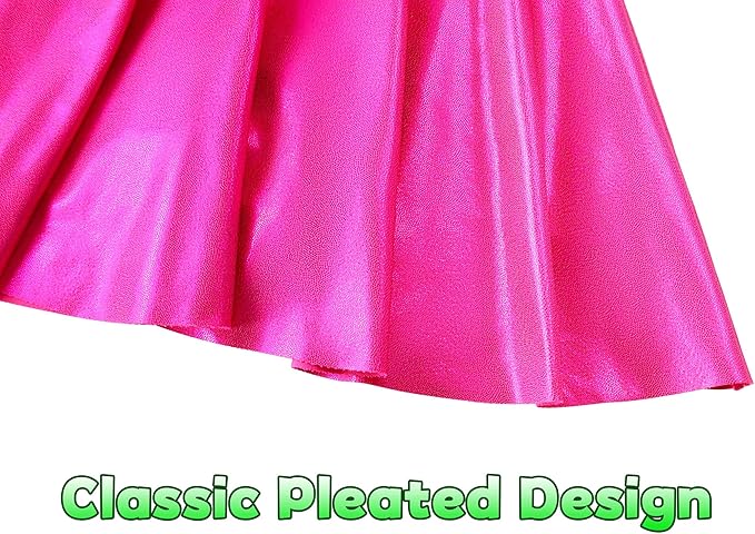Gnainach Girls Skorts High Waist Athletic Skirts with Shorts Stretchy Activewear for Teens Kids Performance Tennis