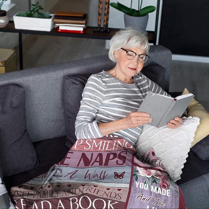Classy Retirement Gifts for Women/Men, Retirement Gift for Women 2026 Coworker, Unique Retirement Gifts Ideas, Best Retired Gifts, Funny Farewell/Goodbye Gifts Blanket 50X40in