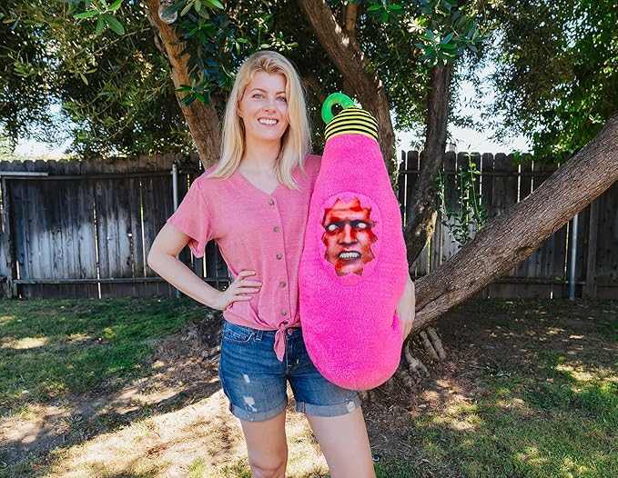 Killer Klowns from Outer Space Cotton Candy Cocoon 32-Inch Plush Toy, Large Soft Stuffed Animal