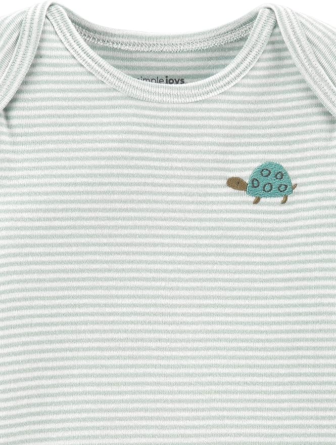 Simple Joys by Carter's Baby 6-piece Bodysuits (Short and Long Sleeve) and Pants Set