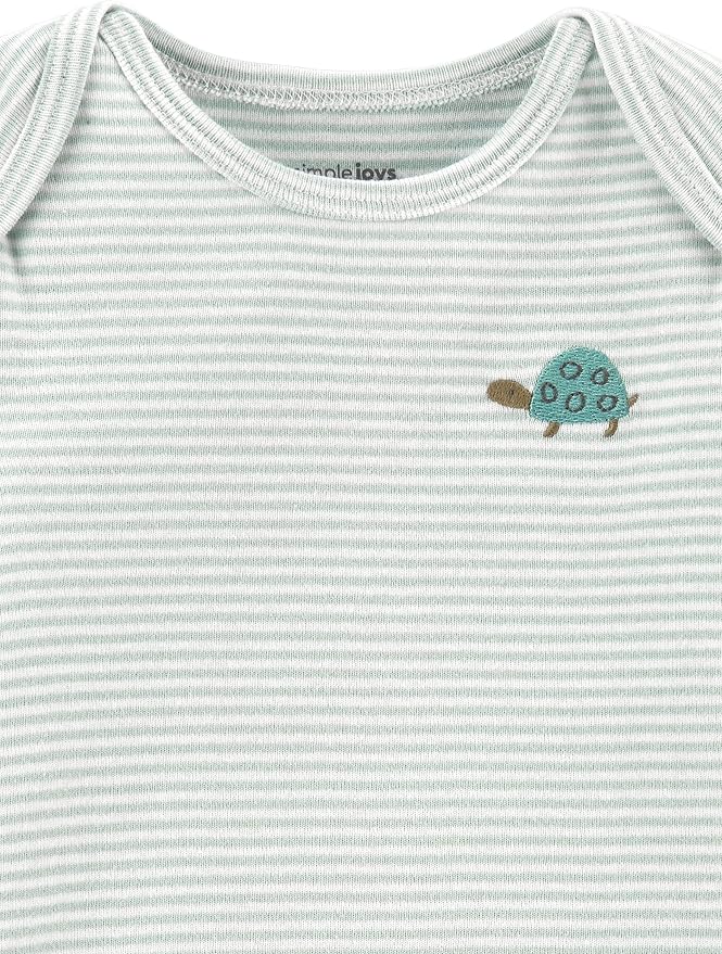 Simple Joys by Carter's Baby 6-piece Bodysuits (Short and Long Sleeve) and Pants Set